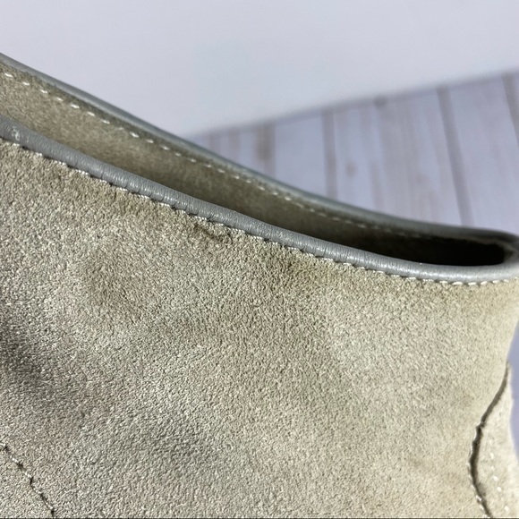 Johnston & Murphy Cream Suede Leather Ankle Boot 7.5 - Picture 14 of 15